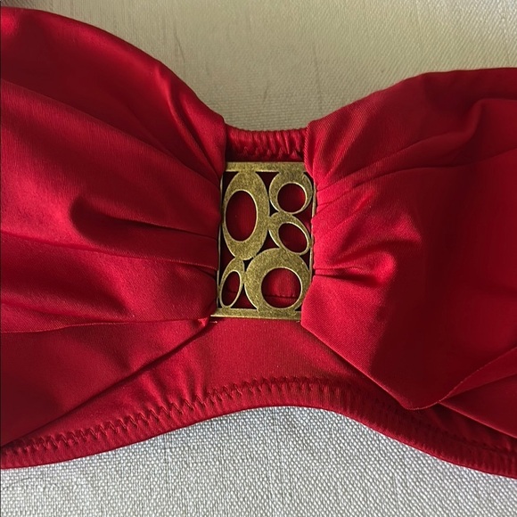 BECCA Red Bikini Top - Picture 2 of 6